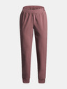 Under Armour Dívčí tepláky Under Armour UA Rival Woven Jogger-BRN