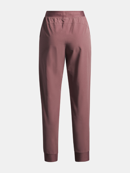 Under Armour Dívčí tepláky Under Armour UA Rival Woven Jogger-BRN