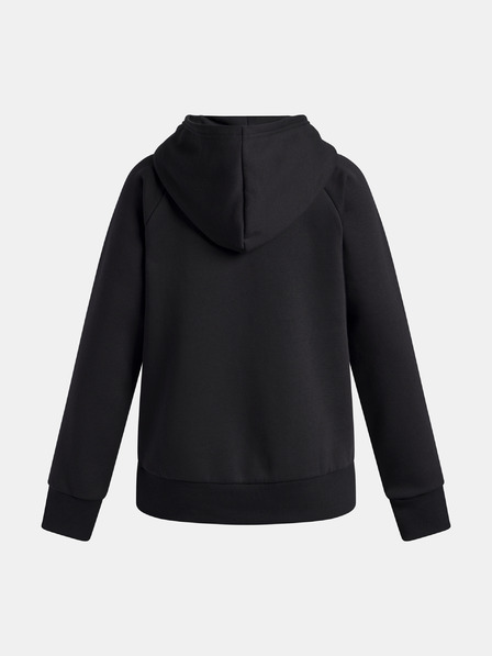 Under Armour Dívčí mikina Under Armour UA Rival Flc Shimmer Hdy-BLK