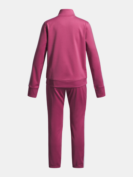 Under Armour Dívčí souprava Under Armour UA Knit Track Suit-RED