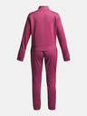 Under Armour Dívčí souprava Under Armour UA Icon Knit Crop Tracksuit-RED