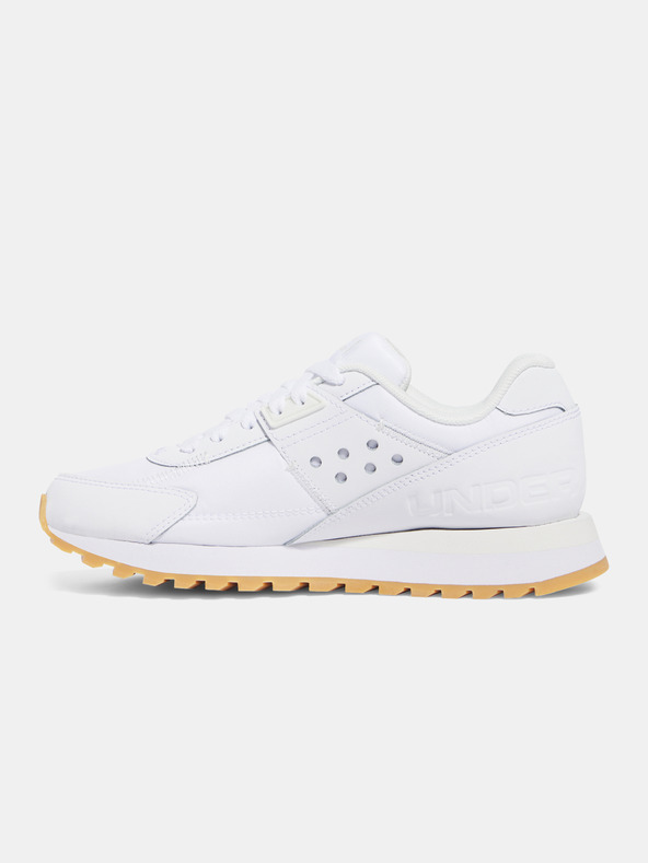 Under Armour Dětské boty Under Armour UA GS Essential Runner-WHT