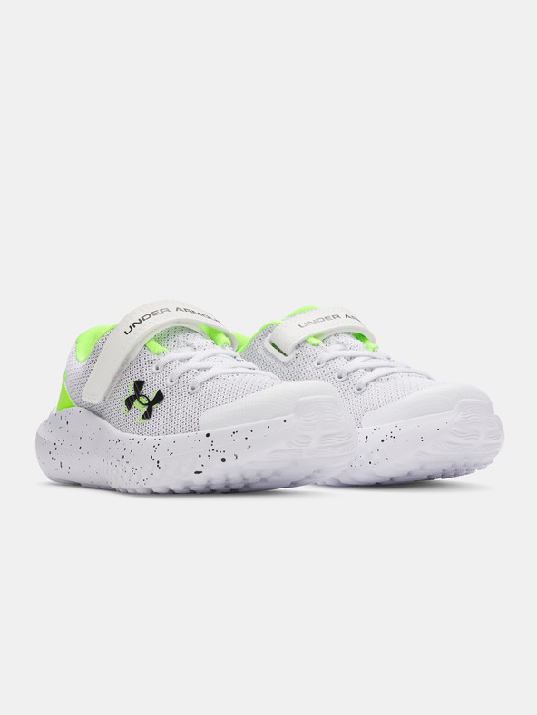Under Armour Chlapecké boty Under Armour UA BPS Surge 4 AC-WHT