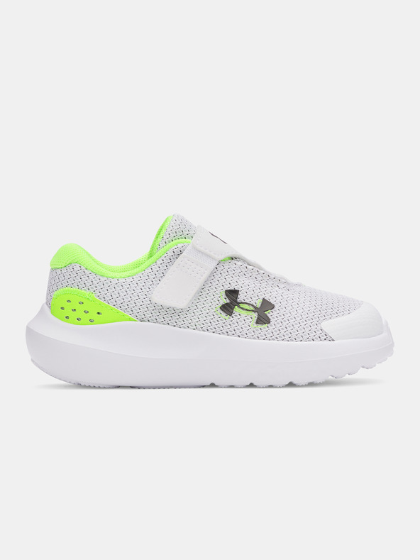 Under Armour Chlapecké boty Under Armour UA BINF Surge 4 AC-WHT