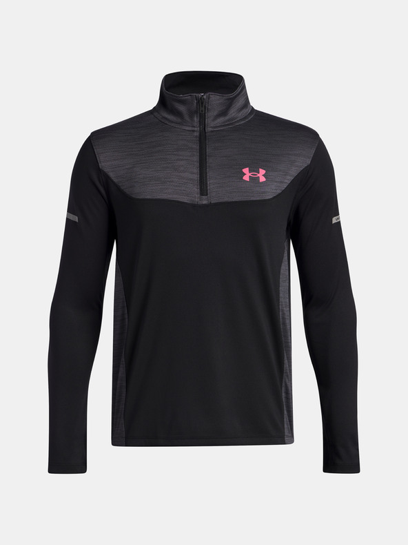 Under Armour Chlapecké tričko Under Armour UA Tech Utility 1/4 Zip-BLK