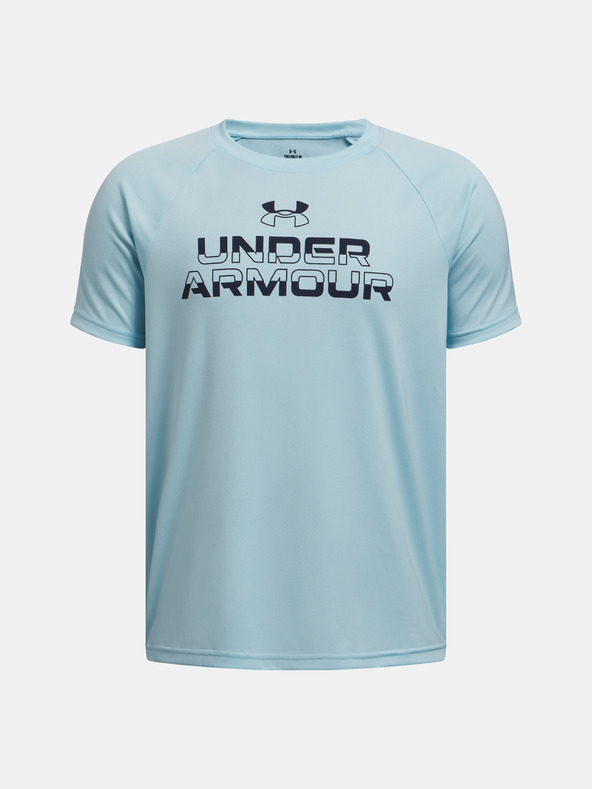 Under Armour Chlapecké tričko Under Armour UA Tech Split Wordmark SS