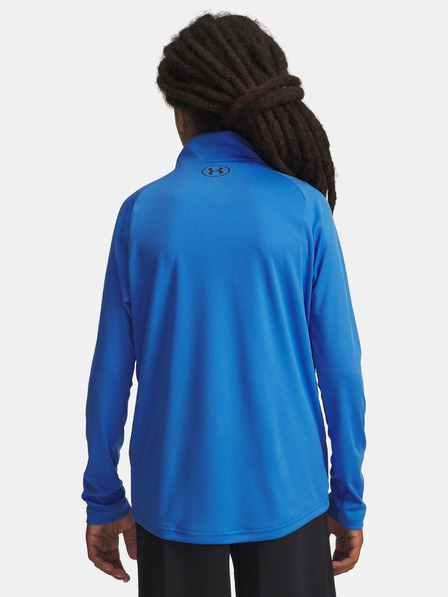 Under Armour Chlapecké tričko Under Armour UA Tech 2.0 1/2 Zip-BLU