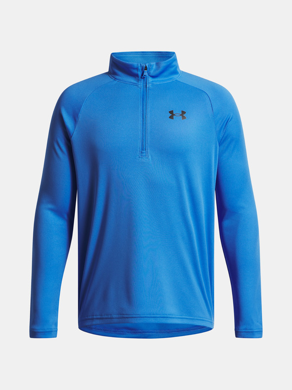 Under Armour Chlapecké tričko Under Armour UA Tech 2.0 1/2 Zip-BLU