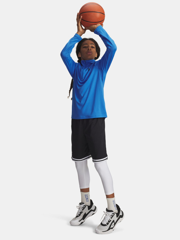 Under Armour Chlapecké tričko Under Armour UA Tech 2.0 1/2 Zip-BLU