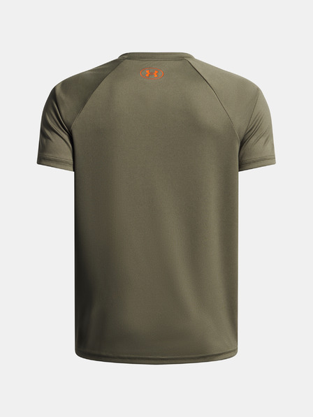 Under Armour Chlapecké tričko Under Armour UA Tech Split Wordmark SS-GRN
