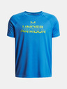 Under Armour Chlapecké tričko Under Armour UA Tech Split Wordmark SS-BLU