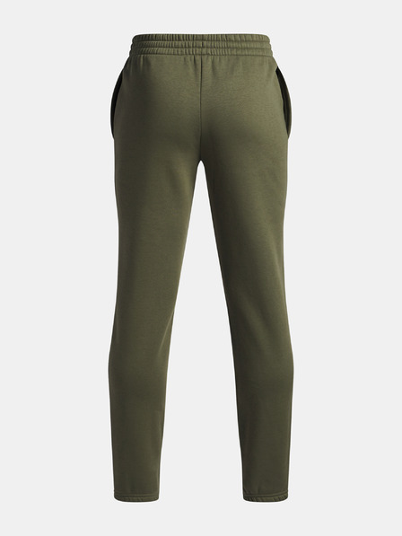 Under Armour Chlapecké tepláky Under Armour UA Rival Flc Cblck Grphc Jgr-GRN