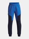 Under Armour Chlapecké tepláky Under Armour UA B Unstoppable Flc Jogger-BLU