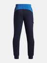 Under Armour Chlapecké tepláky Under Armour UA B Unstoppable Flc Jogger-BLU
