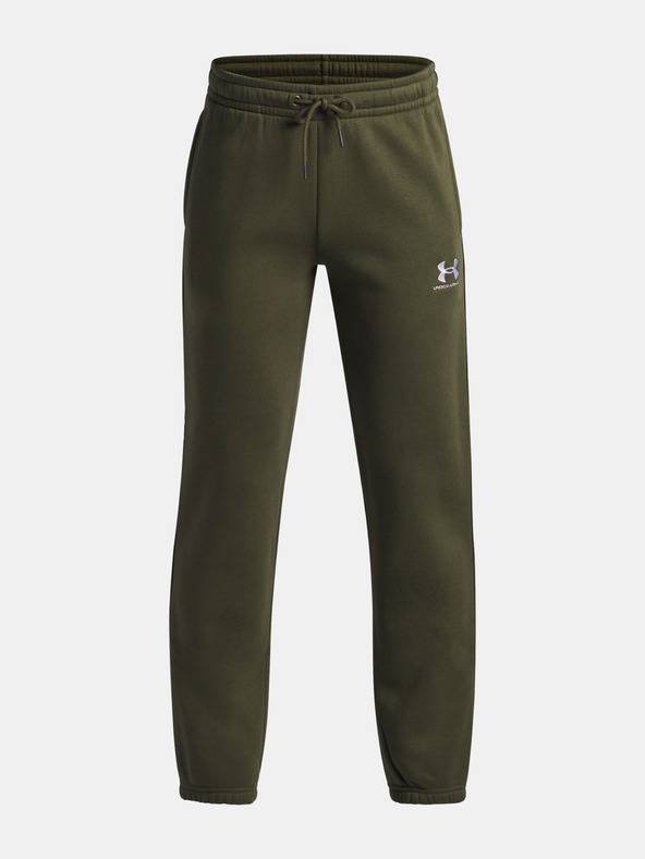 Under Armour Chlapecké tepláky Under Armour B Icon Flc Jogger Taping-GRN