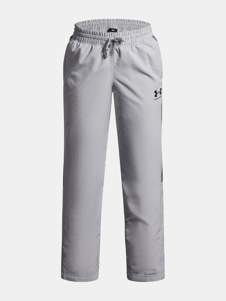 Under Armour Chlapecké sportovní kalhoty Under Armour UA B Rival Wvn Pant-GRY