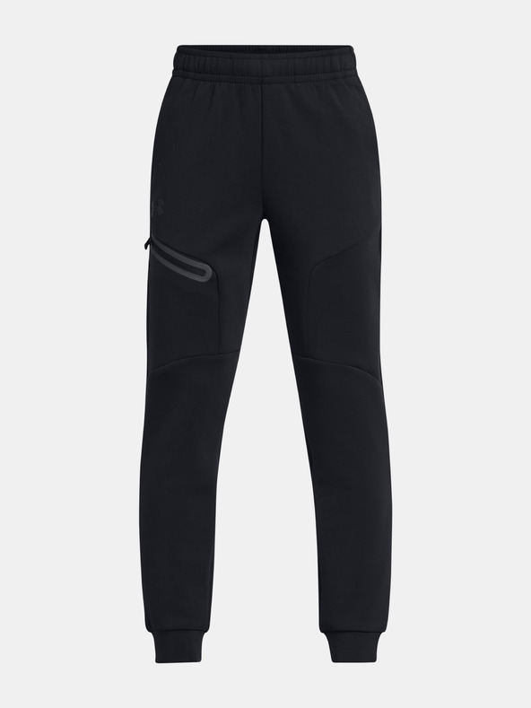 Under Armour Chlapecké tepláky Under Armour UA B Unstoppable Flc Jogger-BLK