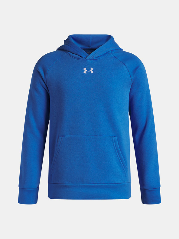 Under Armour Chlapecká mikina Under Armour UA Rival Fleece Hoodie-BLU