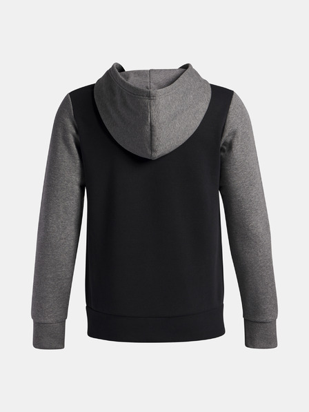 Under Armour Chlapecká mikina Under Armour UA Rival Flc Cblck Grphc HD-BLK