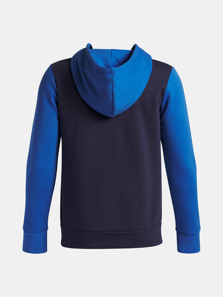 Under Armour Chlapecká mikina Under Armour UA Rival Flc Cblck Grphc HD-BLU