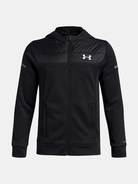Under Armour Chlapecká mikina Under Armour UA Armour Flc Pro Utility FZ-BLK