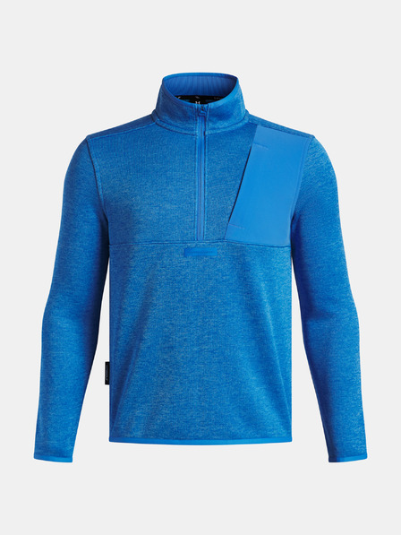 Under Armour Chlapecká mikina Under Armour UA Drive Hybrid Storm SF HZ-BLU
