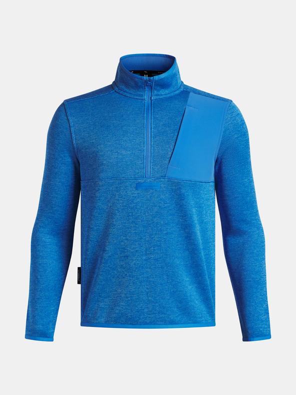Under Armour Chlapecká mikina Under Armour UA Drive Hybrid Storm SF HZ-BLU