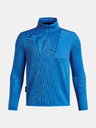 Under Armour Chlapecká mikina Under Armour UA Drive Hybrid Storm SF HZ-BLU