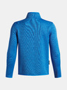 Under Armour Chlapecká mikina Under Armour UA Drive Hybrid Storm SF HZ-BLU