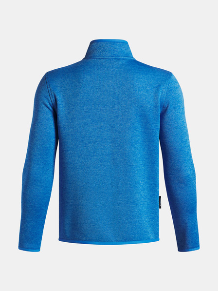 Under Armour Chlapecká mikina Under Armour UA Drive Hybrid Storm SF HZ-BLU