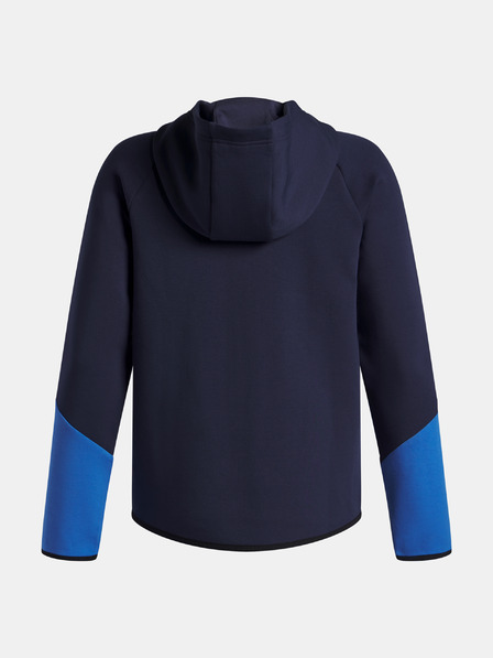 Under Armour Chlapecká mikina Under Armour UA B Unstoppable Flc FZ-BLU