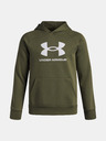Under Armour Chlapecká mikina Under Armour UA Rival Fleece BL Hoodie-GRN