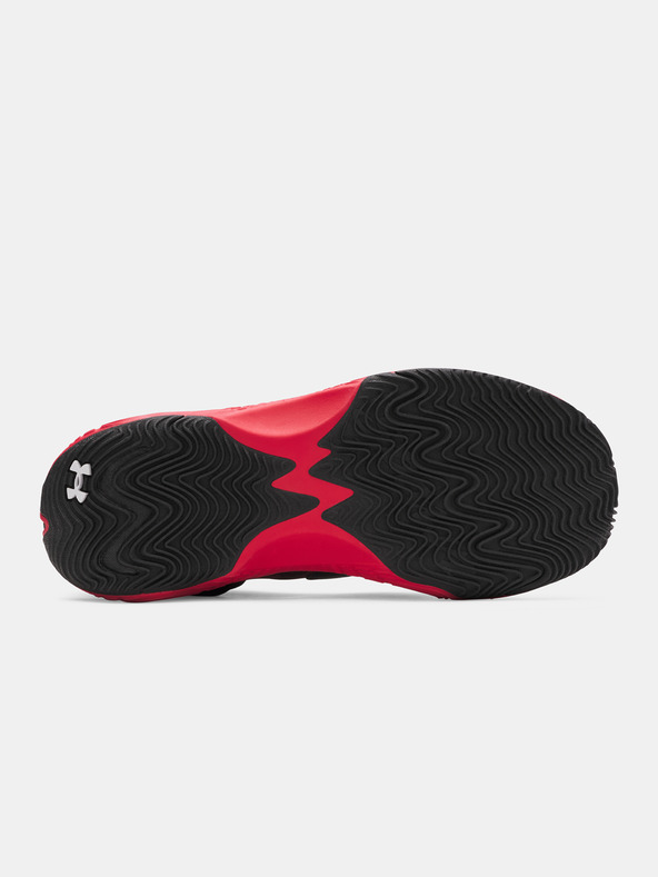 Under Armour Unisexové boty Under Armour UA Spawn 7 Mid-RED