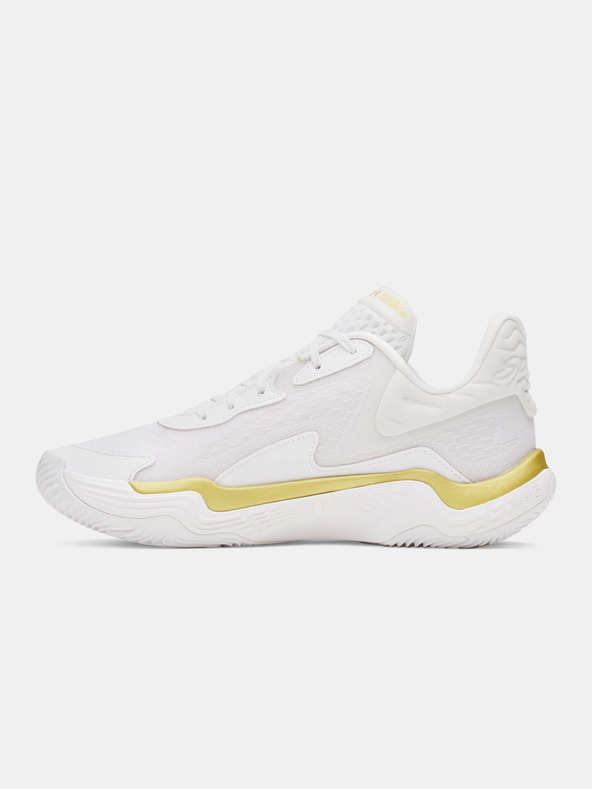 Under Armour Unisexové boty Under Armour UA Spawn 7-WHT