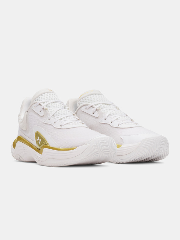 Under Armour Unisexové boty Under Armour UA Spawn 7-WHT
