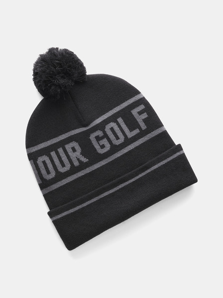 Under Armour Pánská čepice Under Armour M's Drive Pom Beanie-BLK