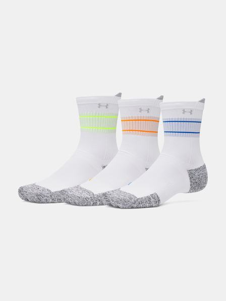 Under Armour Unisexové ponožky Under Armour UA Velociti Run Cush Crew (3 páry)