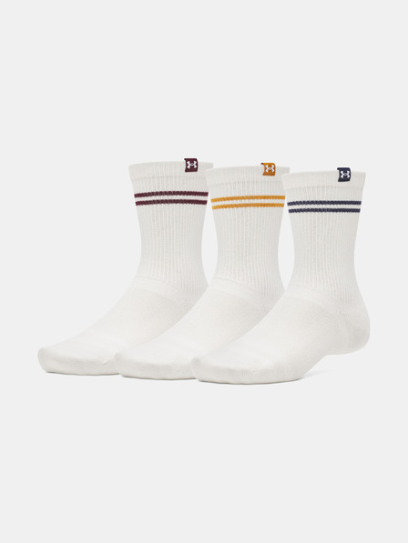 Under Armour Unisexové ponožky Under Armour UA Sportswear Cotton Nv Crew (3 p