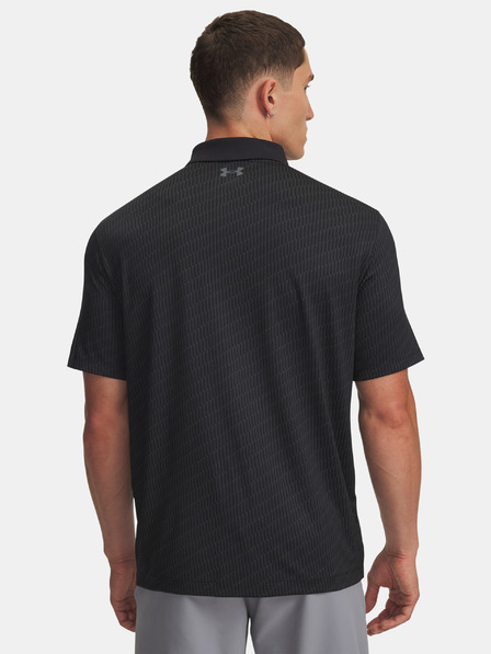 Under Armour Pánské tričko Under Armour UA Matchplay Printed Polo-BLK