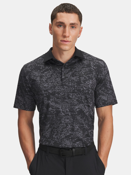 Under Armour Pánské tričko Under Armour UA Playoff 3.0 Printed Polo-BLK