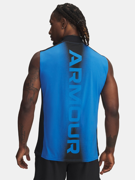 Under Armour Pánské tílko Under Armour UA HG Wordmark SL-BLU