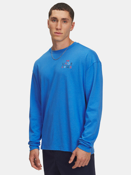 Under Armour Pánské tričko Under Armour UA HWT MODERN SPORT OS LS-BLU