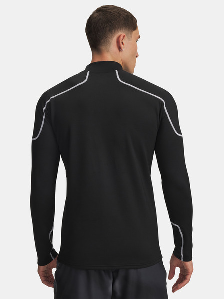 Under Armour Pánské tričko Under Armour Cold Weather Grid LS Mock-BLK
