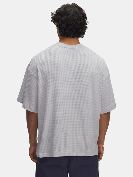 Under Armour Pánské tričko Under Armour UA Rival Waffle Crew-GRY