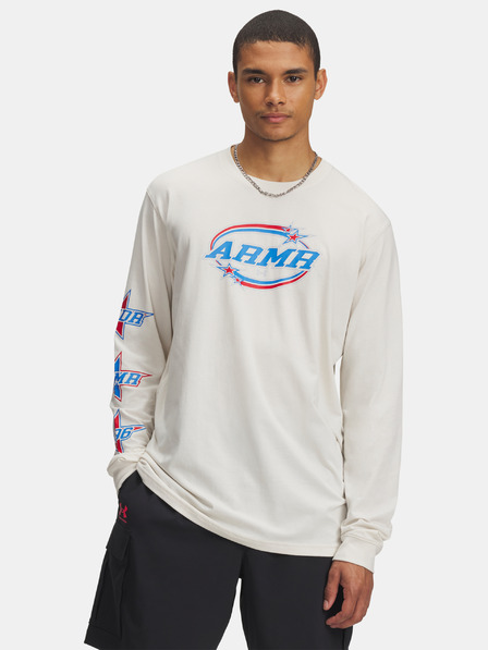Under Armour Pánské tričko Under Armour UA 60/40S STACKED STARS LS-BRN