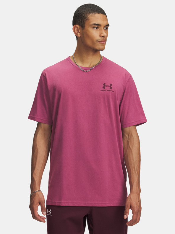 Under Armour Pánské tričko Under Armour UA M SPORTSTYLE LC SS-PNK