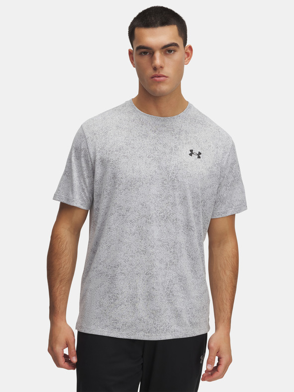 Under Armour Pánské tričko Under Armour UA Tech Tee Pixelate-GRY