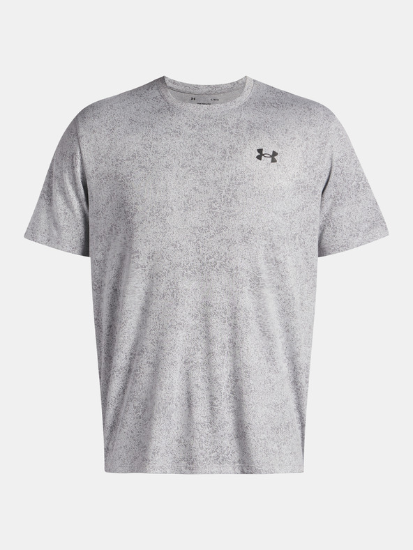 Under Armour Pánské tričko Under Armour UA Tech Tee Pixelate-GRY