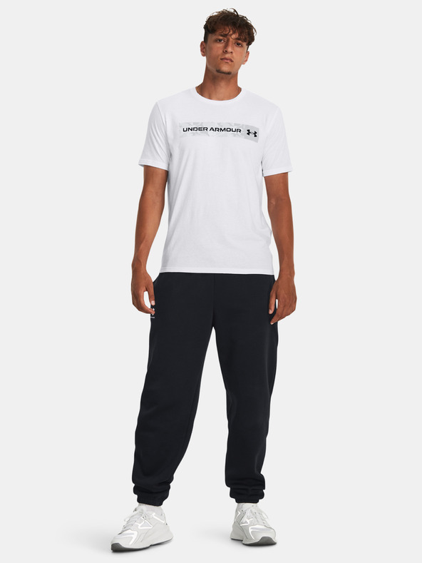 Under Armour Pánské tričko Under Armour UA CAMO CHEST STRIPE SS-WHT