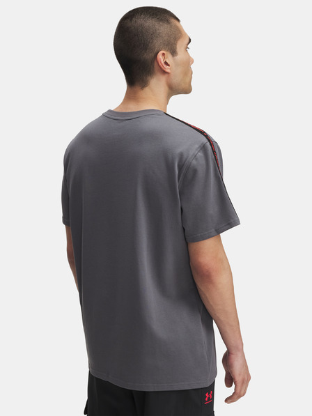Under Armour Pánské tričko Under Armour UA Icon HWT Tee Taping-GRY